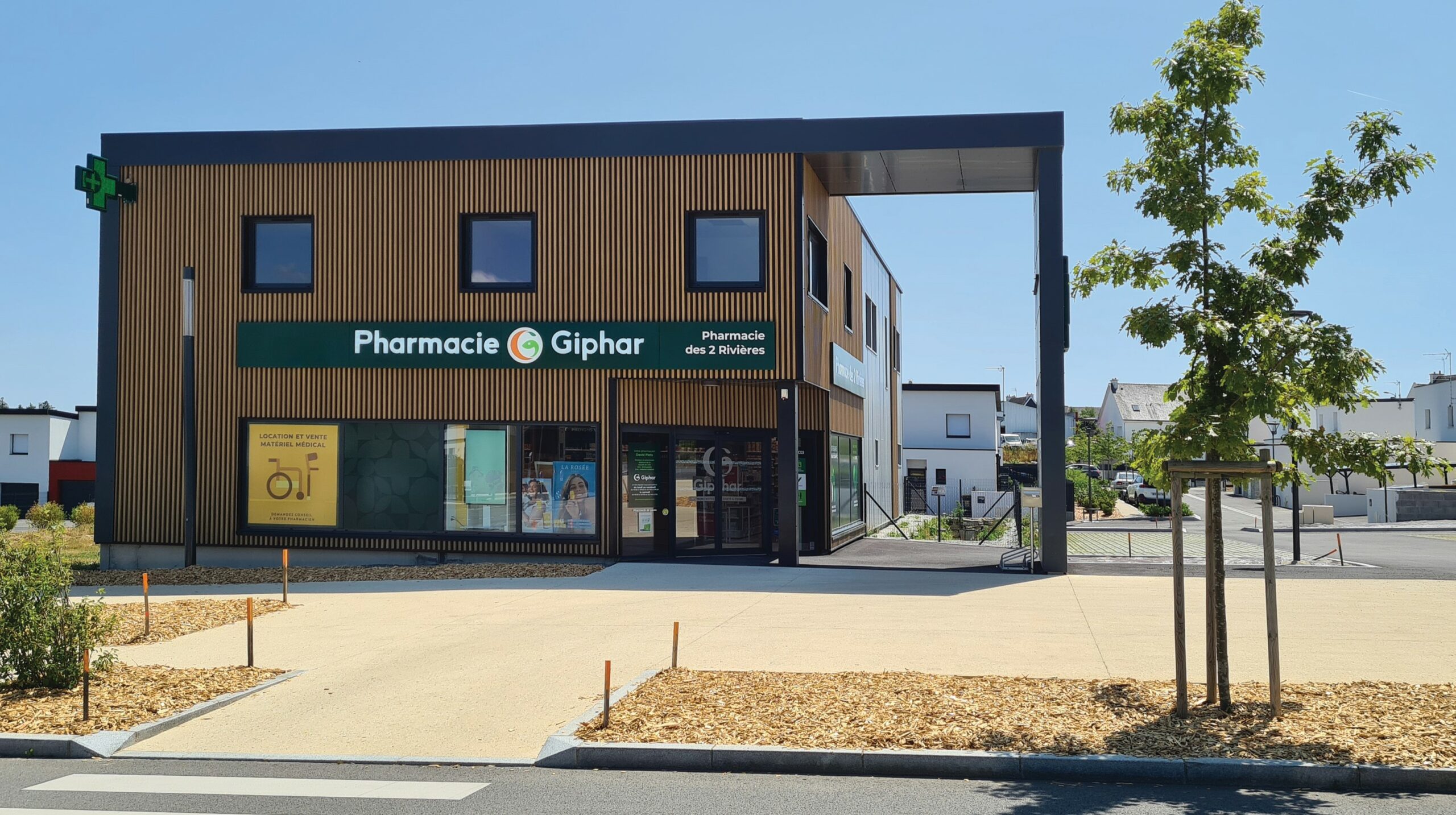 Photo conception d'une Pharmacie à Caudan en Bretagne